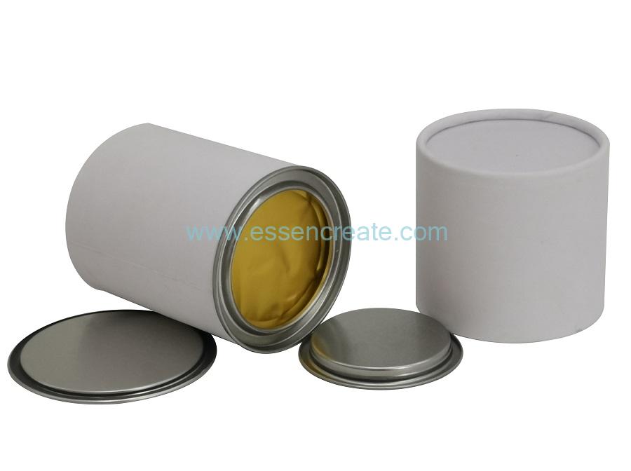 Metal Pry Cover Paper Canister