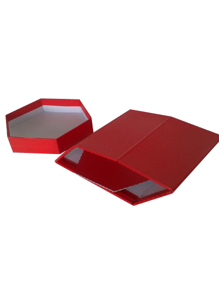 Hexagonal folding Paper Gift Box