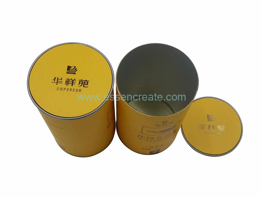 Round Tea Packaging Canister