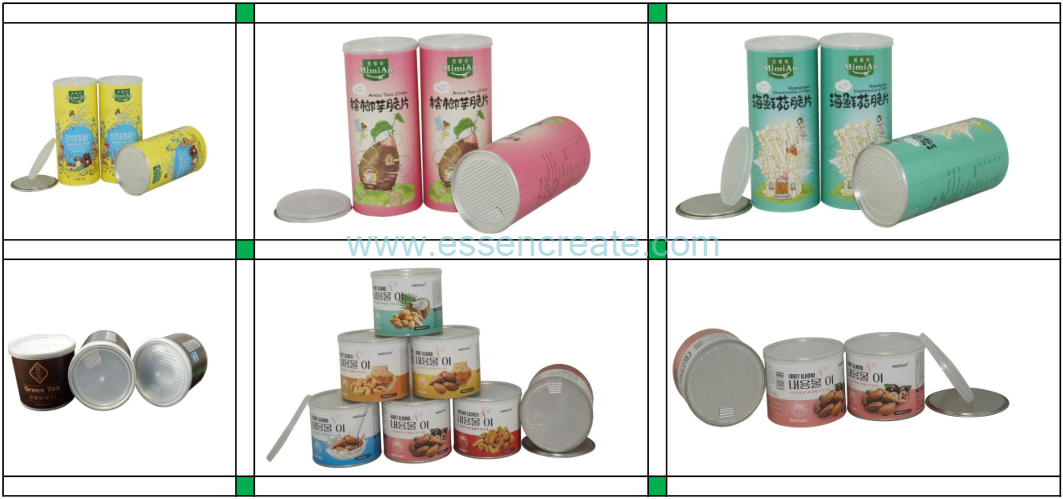 Nuts Packaging Paper Tube