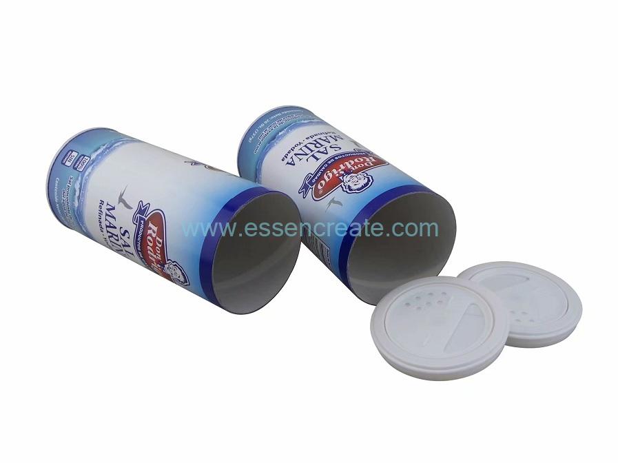 Table Salt Rotating Shaker Paper Canister