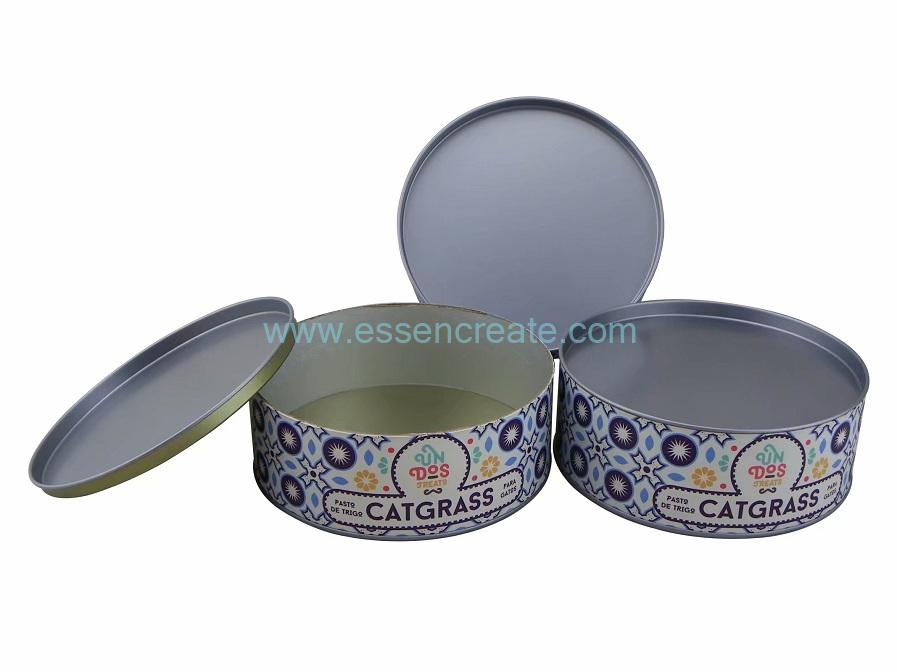 Paper Cans with Tinplate Lid