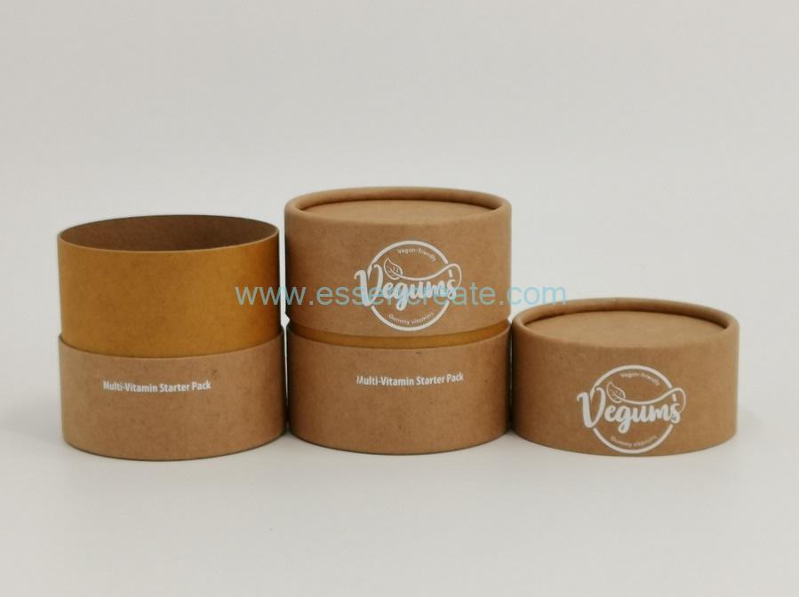 Cylinder Rolled Edge Kraft Tube