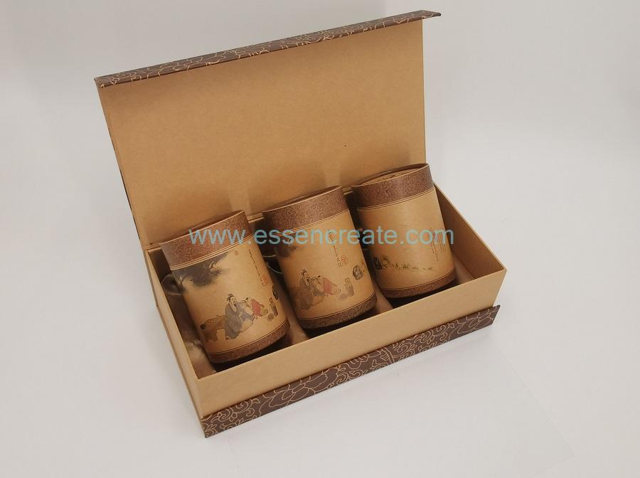 Brown Kraft Tea Box