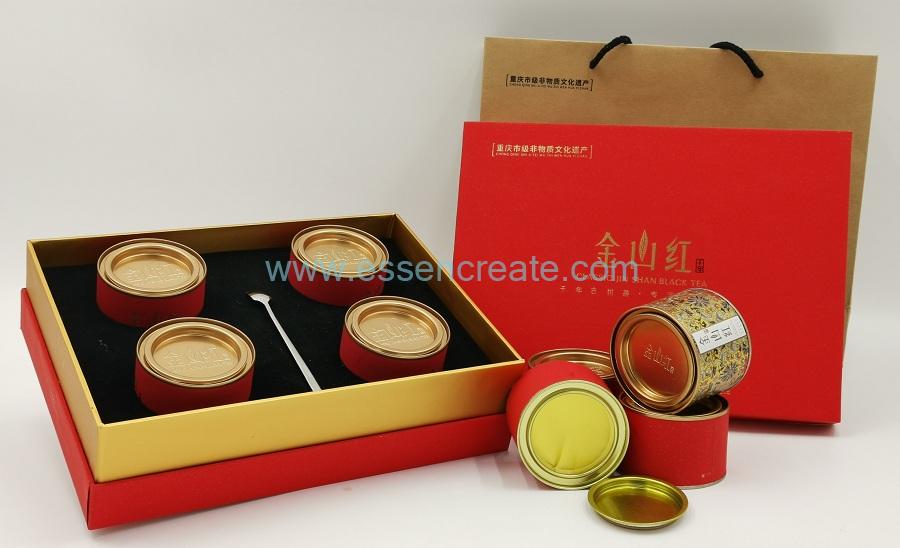 Tea Packaging Cans with Box