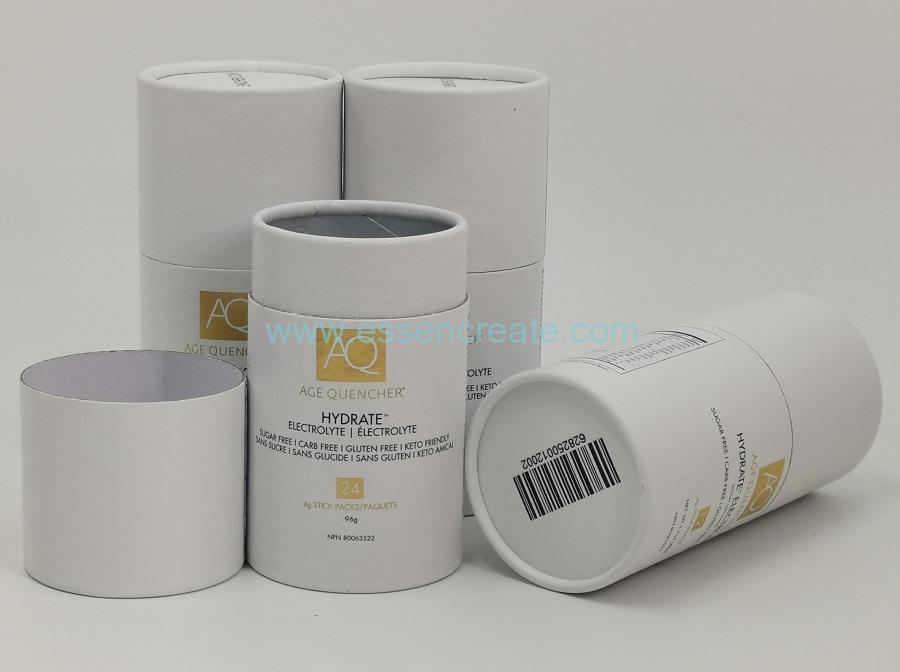 Degradable Tube Round Box