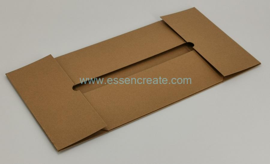 Collapsible Kraft Rigid Cardboard Tray