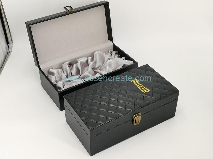 Single Wine Leather Box