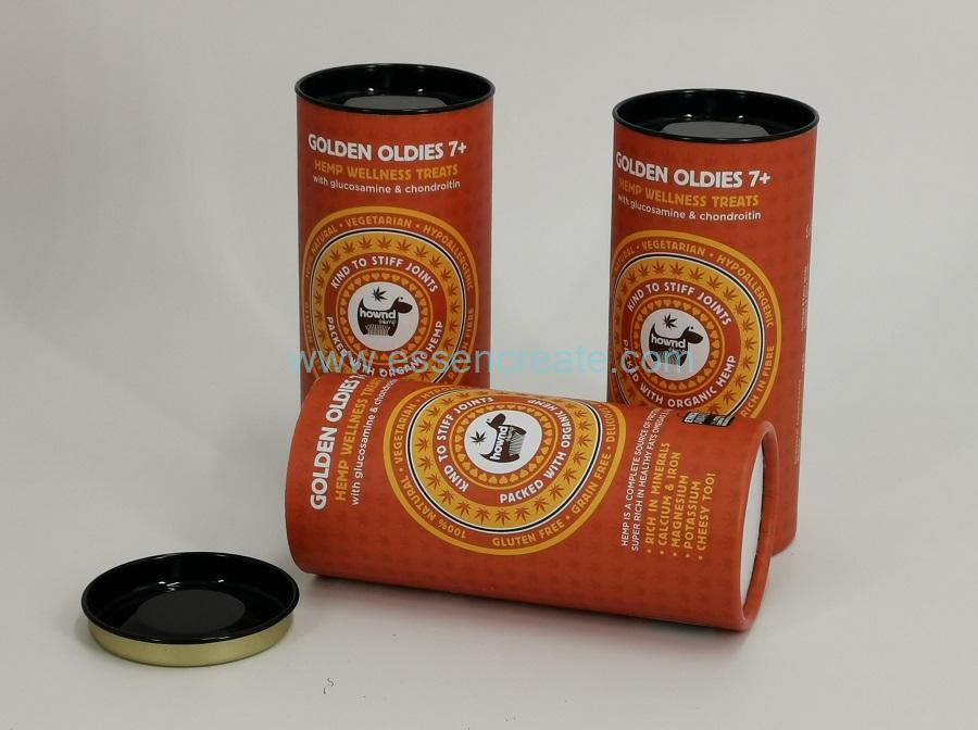 Pet Treats Medicine Packaging Paper Cans