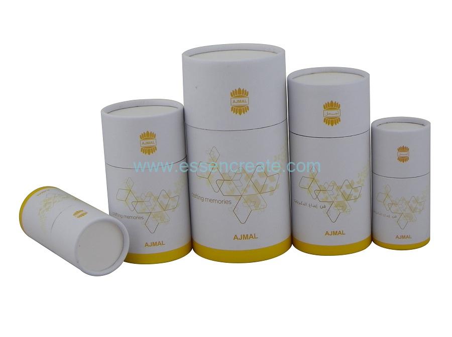 Cosmetic Packaging Rolled Edge Paper Tube with EVA