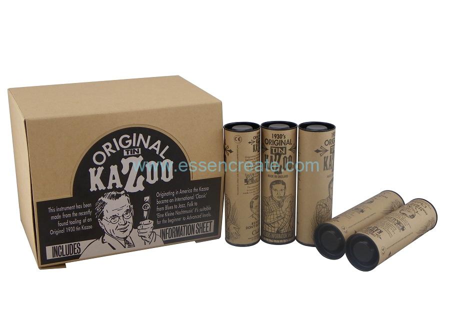 Whistle Flute Packaging Kraft Tube