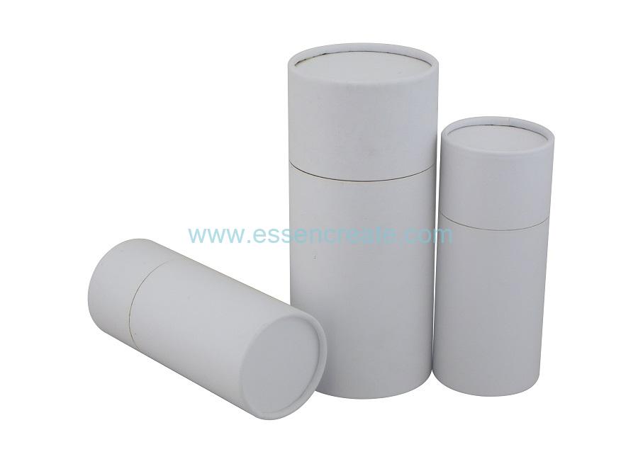 White Paper Tube Packaging