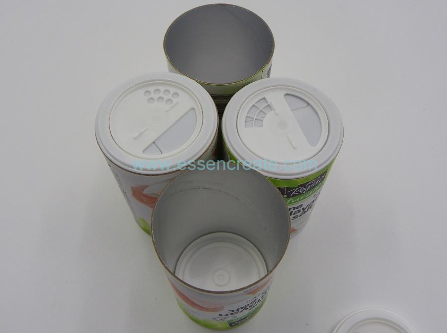 Food Grade Spice Shaker Paper Cans