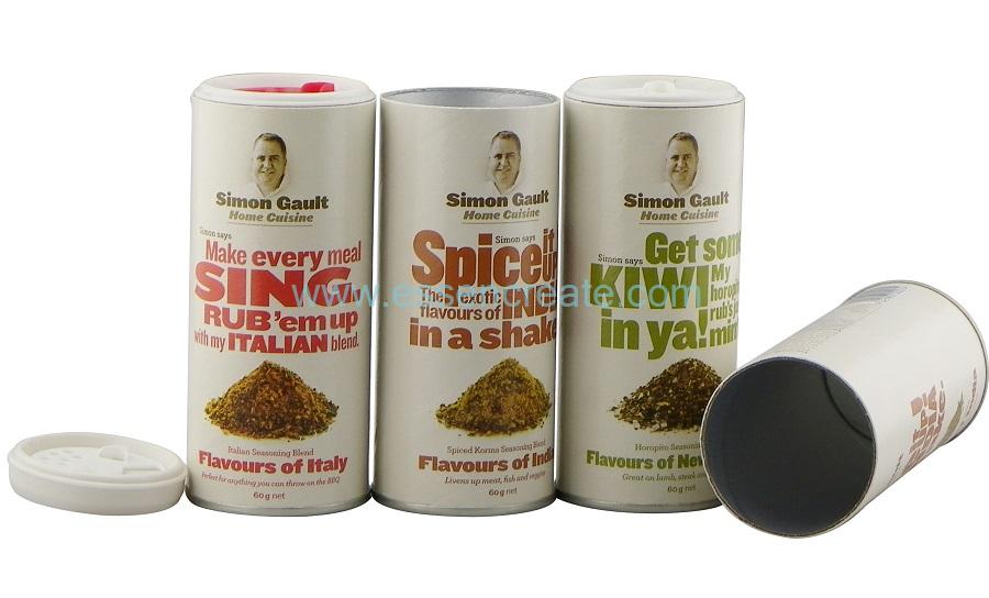 Seasoning Shaker Paper Canister