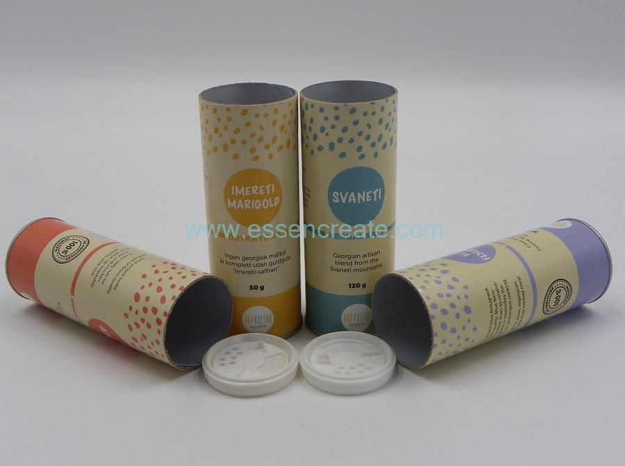 Paper Cylinder Packaging Tube with Shaker