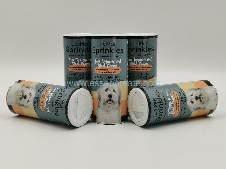 Pet Food Packaging Cylinder Shaker Tube