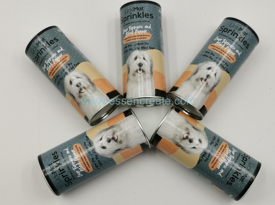 Cylinder Shaker Tube Packaging