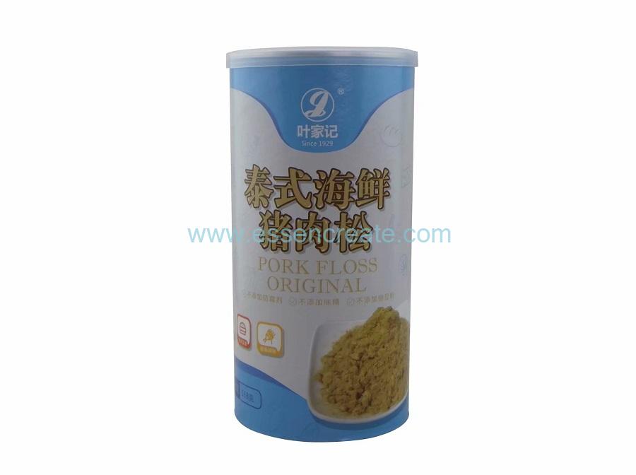 Meat Floss Packaging Paper Canister