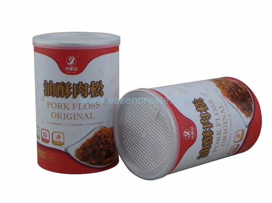 Food Grade Tube Packaging Composite Cylinder Paper Canister