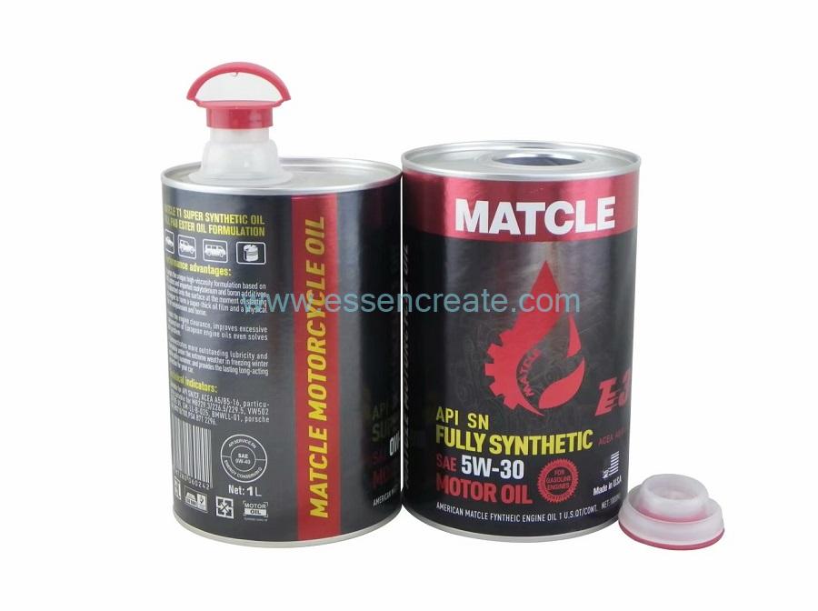 Engine Oil Packaging Cylinder Paper Cans