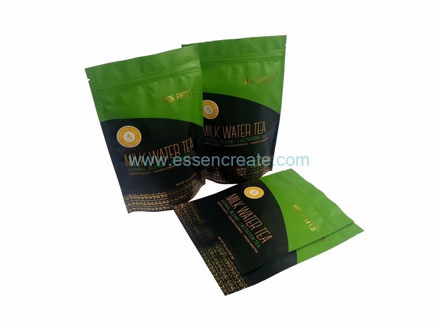 Stand Up Food Packaging Pouch