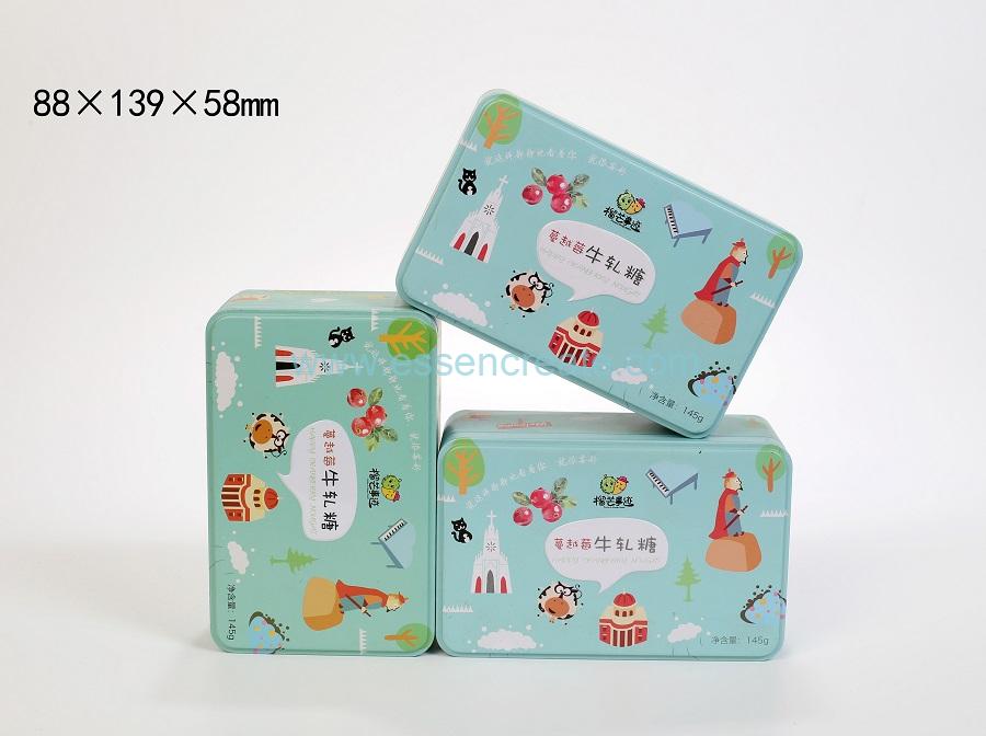 Square Sweet Tin Box