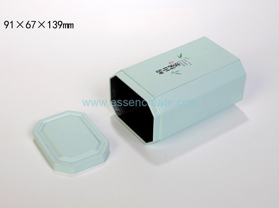 Square Metal Tea Box