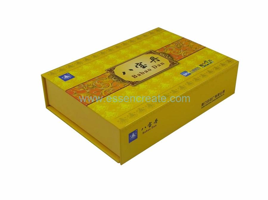 Medicine Packaging Magnet Gift Box with Paper Card Divider