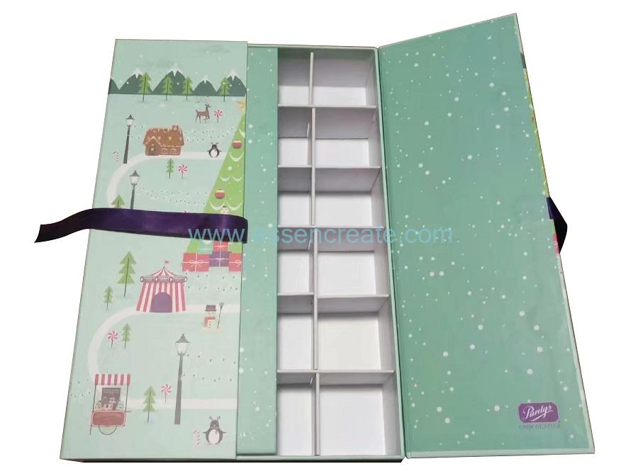 Gift Box with 24 Divider Grids 