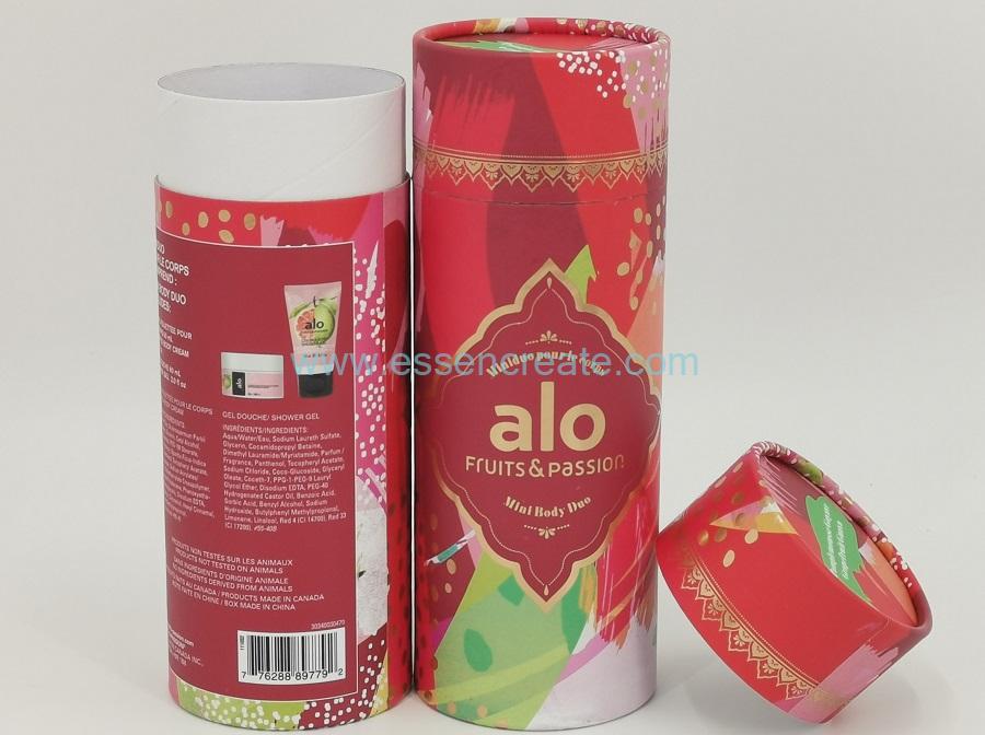 Shower Gel Packaging Paper Canister