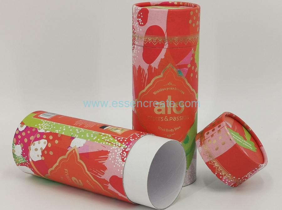 Body Cream Packaging Paper Cans