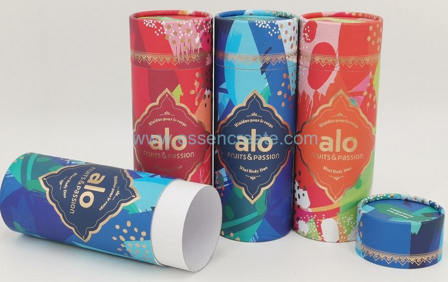 Body Cream Packaging Paper Canister