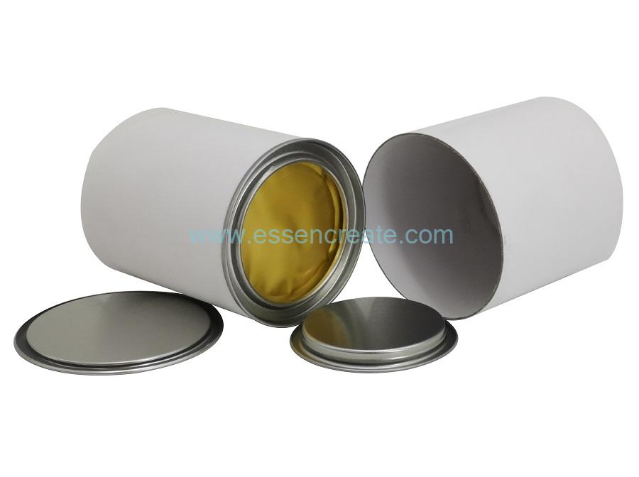 Metal Pry Cover Paper Tube