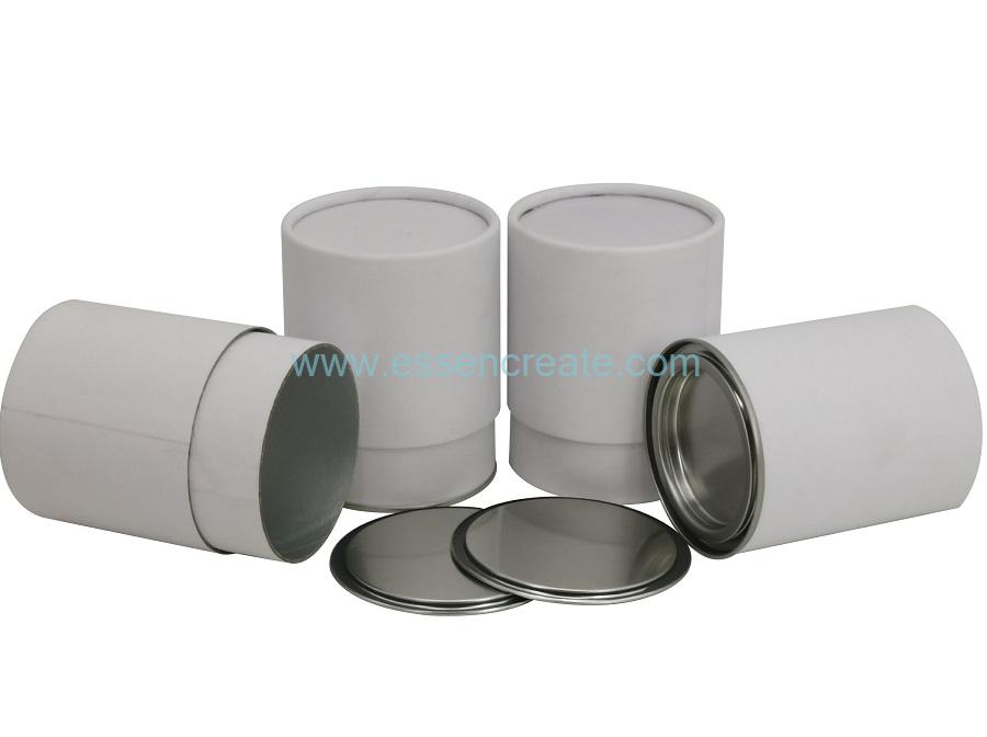 Pry Cover Paper Packaging Cans