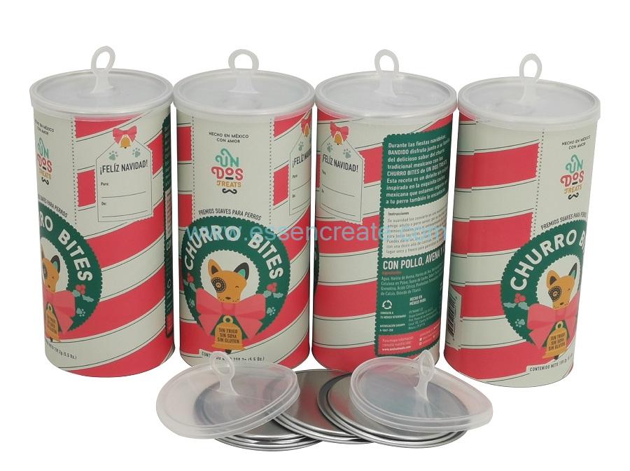 Food Powder Packaging Paper Canister