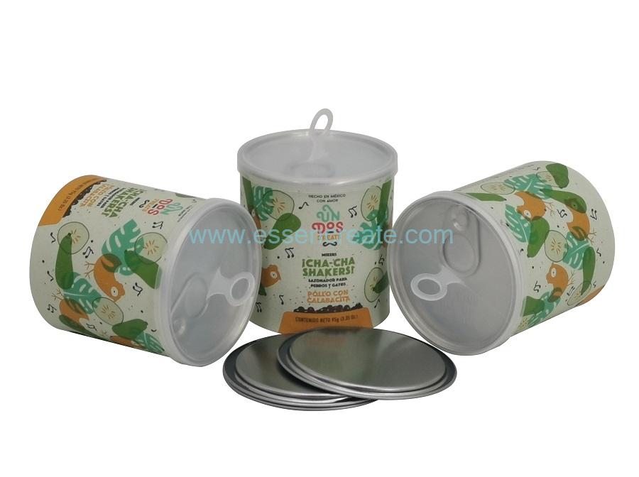 Chicken Feed Packaging Composite Paper Cans with Hanger