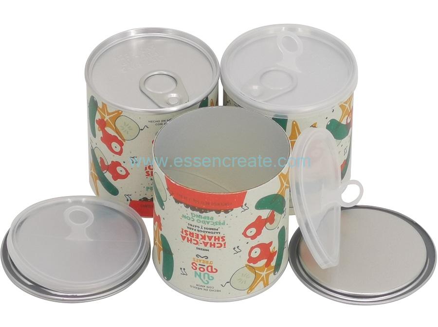 Fish Feed Packaging Paper Canister