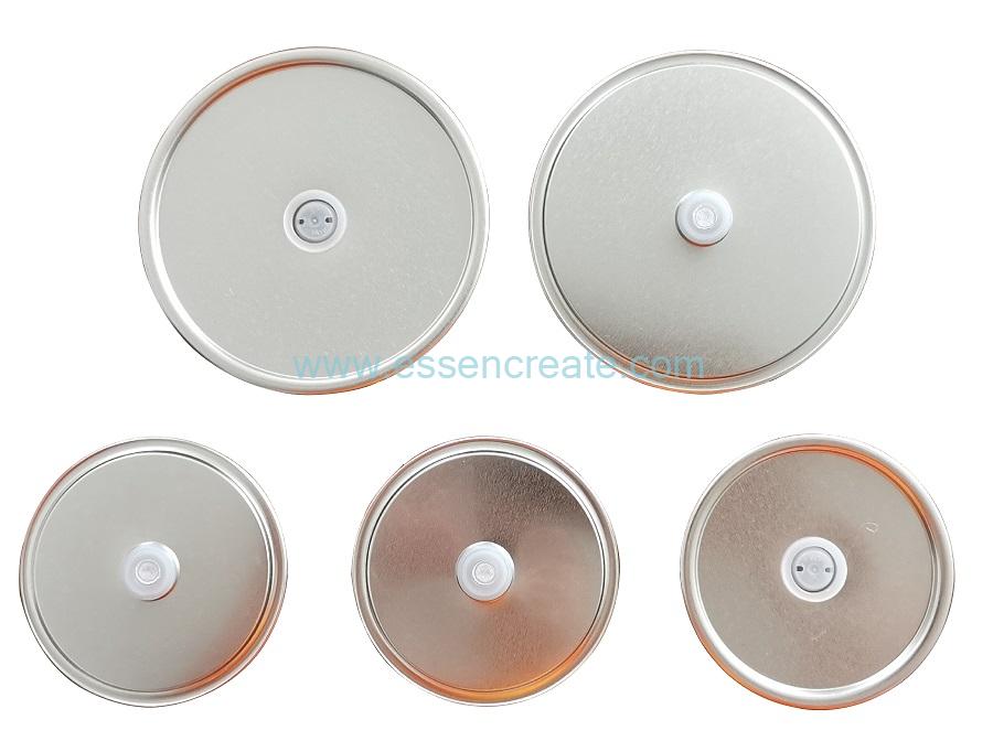 Tinplate Lid with Degassing Valve