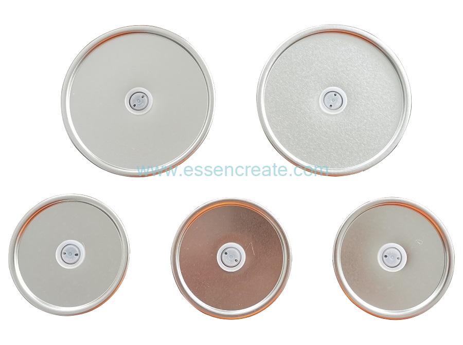 One-way Degassing Valve Tin Lids