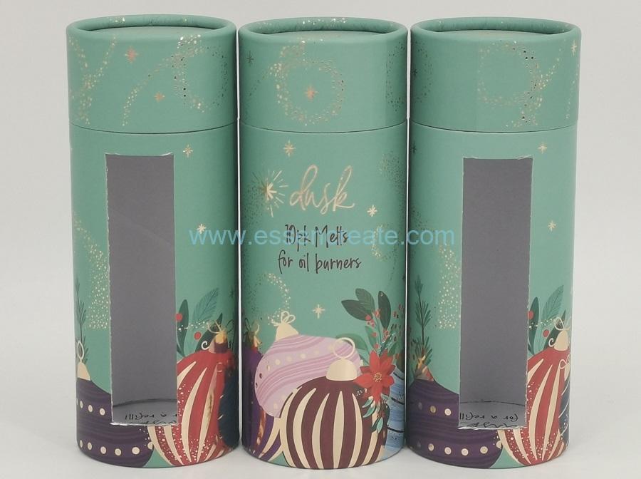 Rolled Edge Candle Tube Packaging