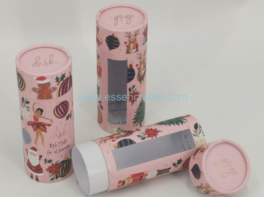 Candle Packaging Canister with Window