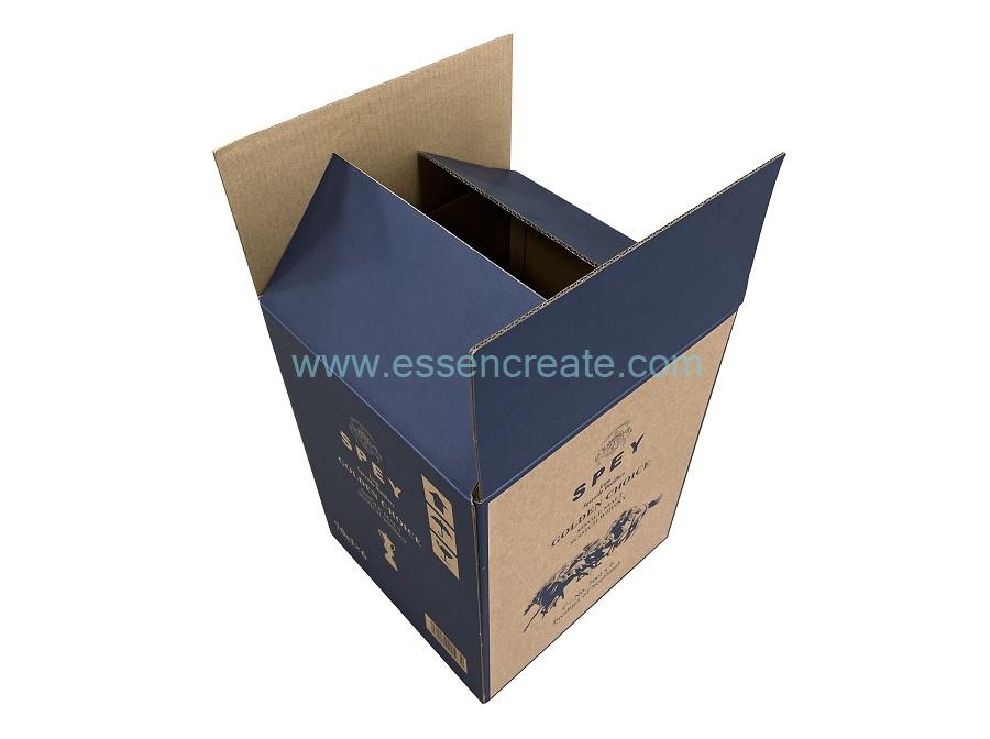 Colorful Corrugated Moving Box