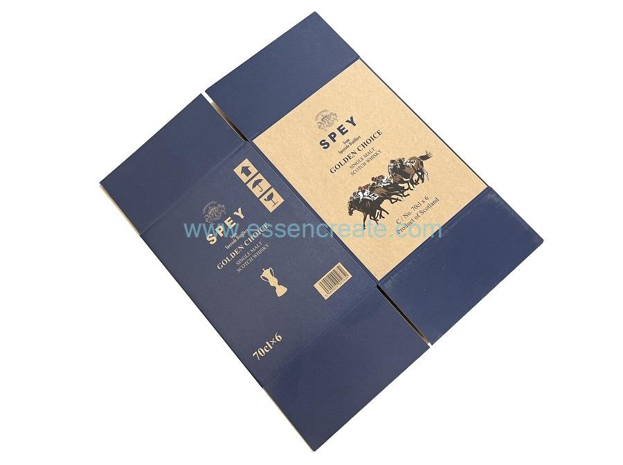 Whisky Packaging Corrugated Box