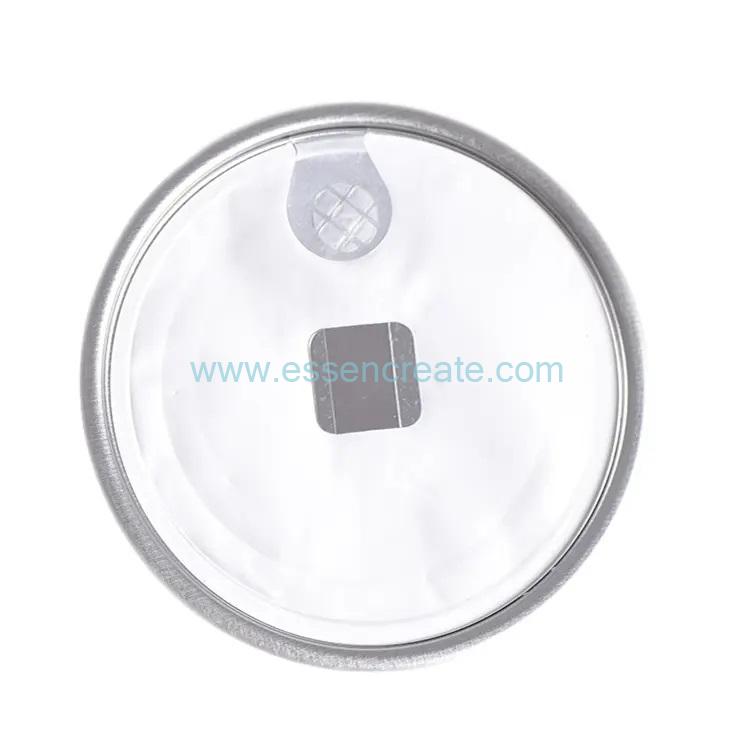 Aluminum Foil Membrane Easy Tear Cover with One-way Breathable Valve