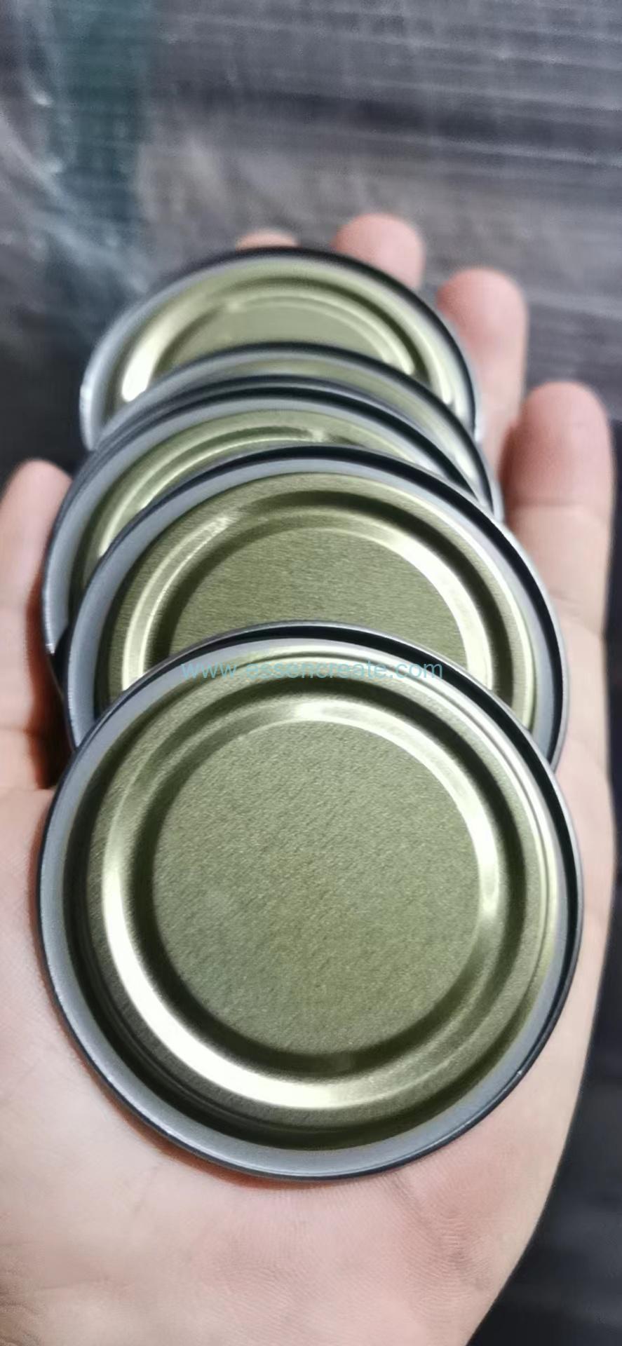 Round Tin Lids