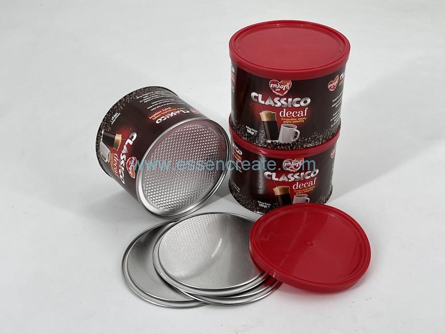 100g coffee canister packaging