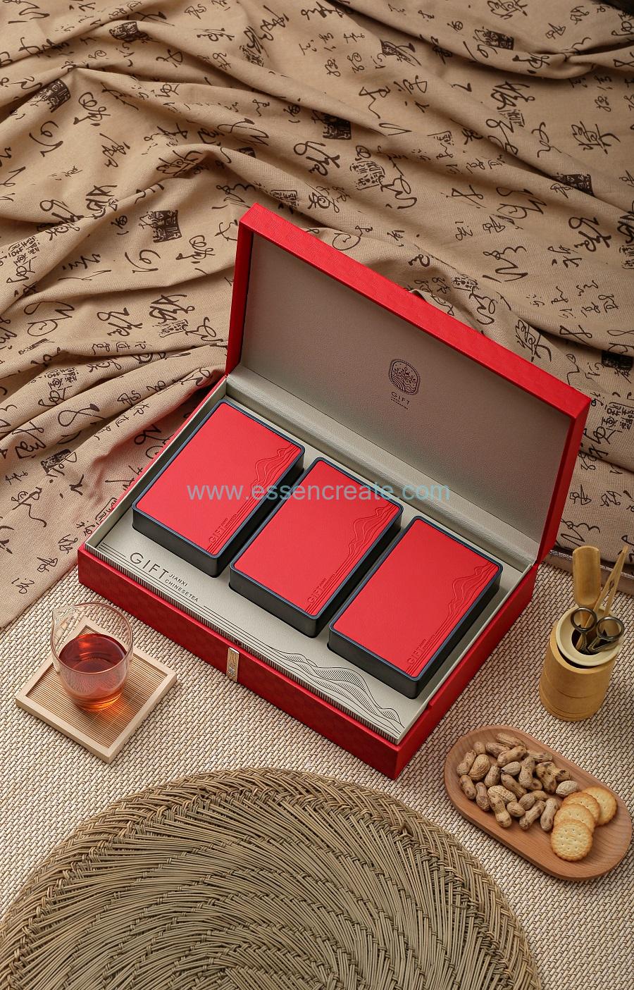box packaging for loose tea package