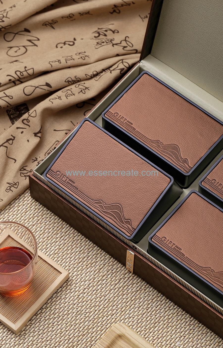 paper tube box for dried tea powder