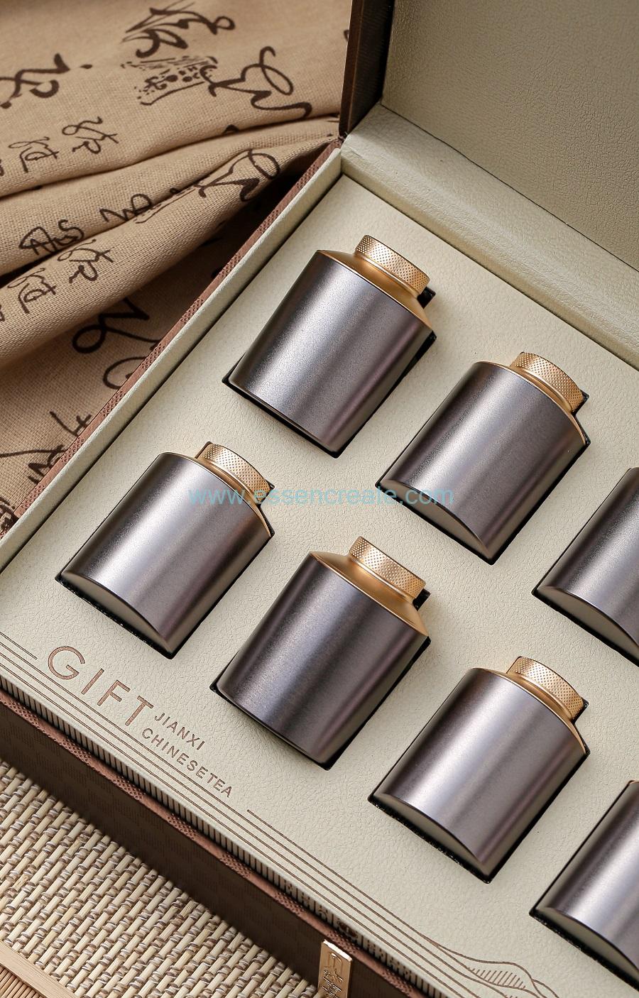 leather desktop organizer box