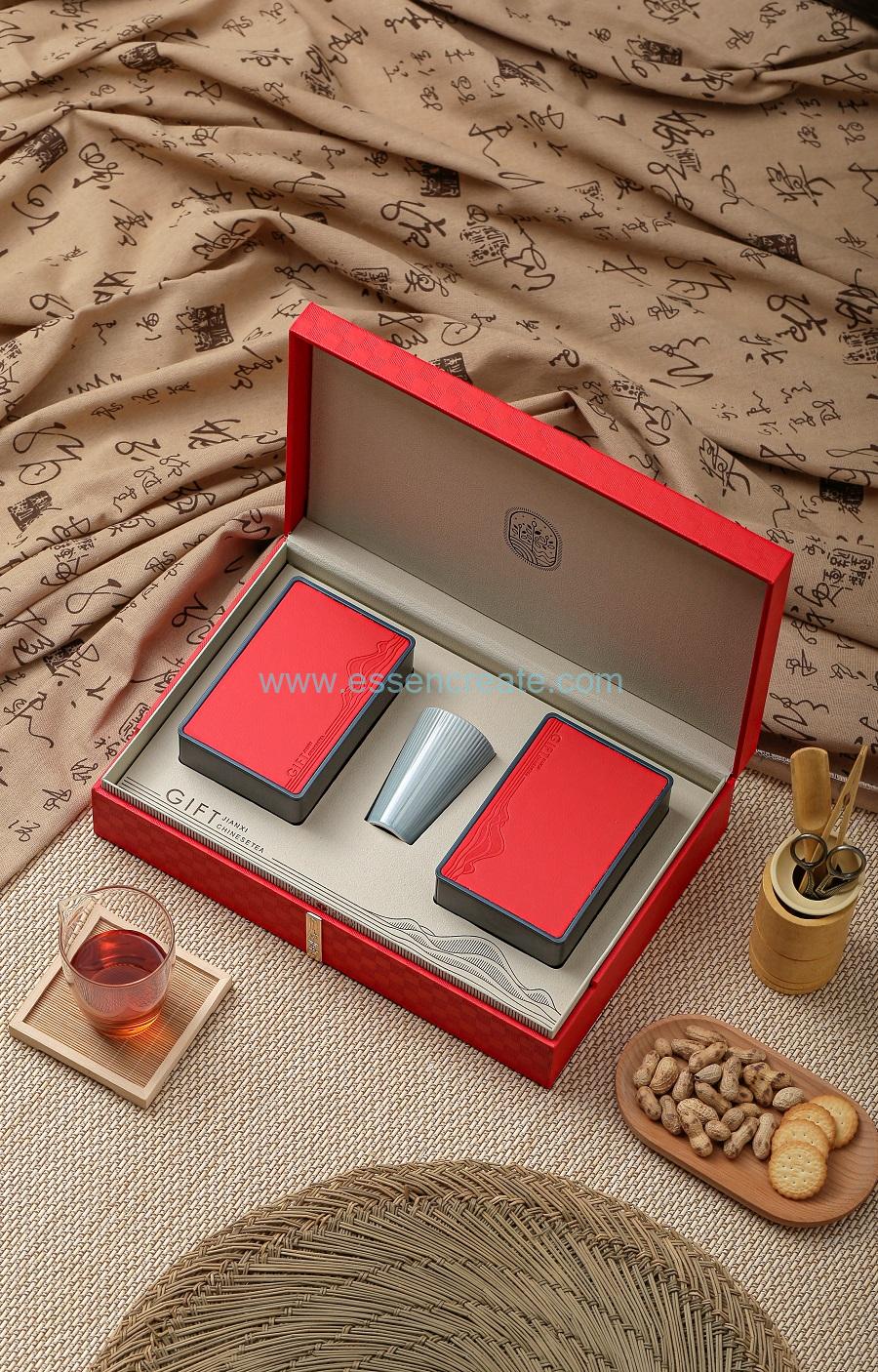 glass gift box tea